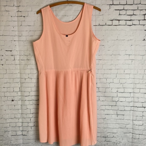 Nike Sleeveless Dri-FIT Ace Golf Dress M Dh2437 800 Light Pink Gym Workout Golf - Picture 8 of 16